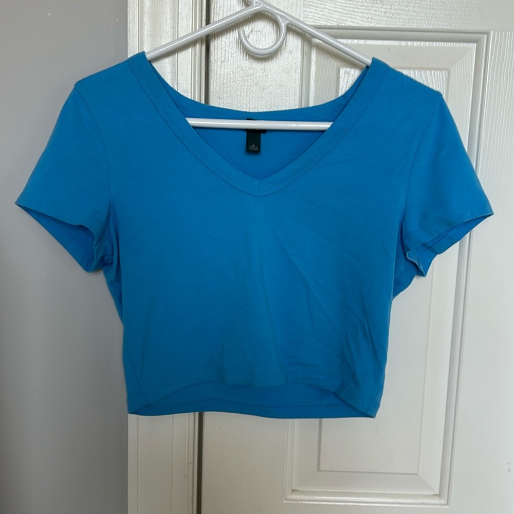 TWO wild fable tops blue and purple